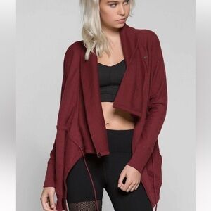 Titika E-Cozy Sweater in wine colour size large